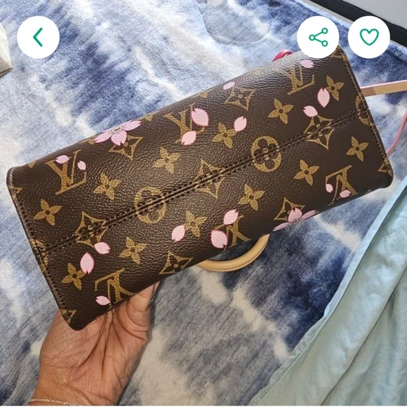 Floral Mini Bag in Brown and Pink - Picture 10 of 10